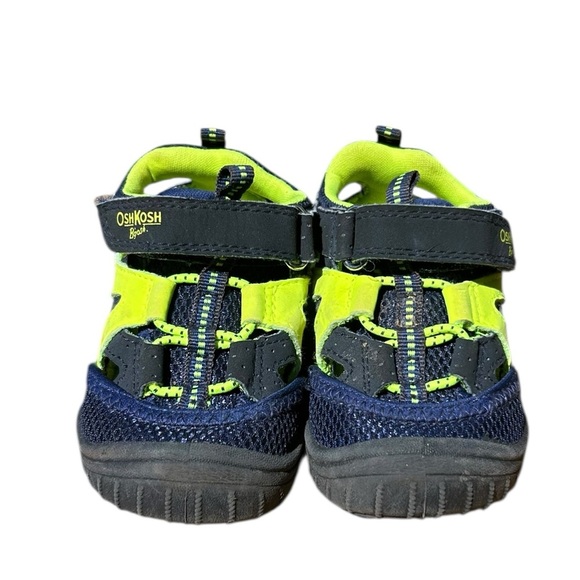 OshKosh B'gosh Water Blue and Green Sporty Sandals - Picture 1 of 7